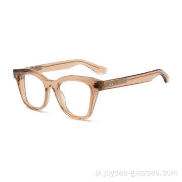 Moda ładna octan pełna obręczy okulary dla mężczyzn i kobiet
